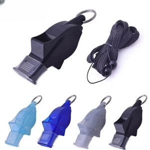 Hochwertige Sportarten wie große Soundpfeife kernloser Plastik -Whistle Professional Fußball Basketball Schiedsrichter Whistle Outdoor Sport