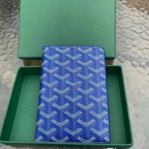 Top brand Card Holder passport holders Purse Luxury Designer wallet Leather cardholder Wallet genuine leather Money Bags Plaid Cardholder