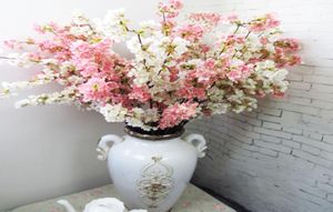 Högkvalitativ japansk körsbärsblommor Artificial Silk Flower Home El Mall Wedding Decoration Flowers PO Studio Props8305172