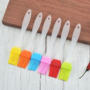 Accessories 1PCS Silicone Oil Brush Basting Brush Cake Bread Butter Baking Brushes Kitchen Cooking Barbecue Accessories BBQ Tools