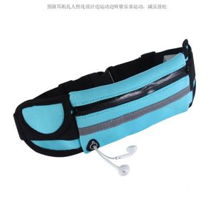 Accessori sportivi per esterni che eseguono sacchetti in giro per la vita impermeabile per il telefono cellulare a jogging pancia pancia da donna fitness lady drop consegna ot8jg