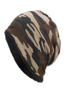 Cykelmössor masker högkvalitativa män kvinnor damer camo kamouflage beanie hatt ull stickat skidskidskid vinter varma7905002