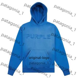 Purple Hoodie Designer Hoodies Pullover Hoody Classic Letters in der gleichen Farbstickerei Drucken vielseitig lässige, lockere Paare Lila Kleidung 3414