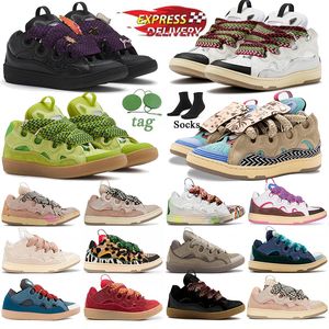Designer Sneakers Curb Men Women Leather Dress Running Shoes Extraordinary Casual Sneaker Calfskin Nappa Platform Mens Sports Trainers 42 s