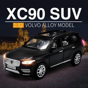 Arabalar 1:32 Volvo XC90 SUV Alaşımlı Araba Diecasts Oyuncak Araçlar Oyuncak Araba Metal Koleksiyonu Modeli Araba Modeli Yüksek Simülasyon Oyuncakları