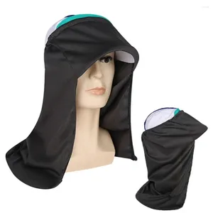 Basker snabb torr hals drapera upf50 uv solskydd golf solskyddsmedel mask kylning ansikte täcker hatt skugga fästning sommar