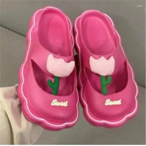 Slippers Soft Sole Platform Flip Flops Women Clip Toe eva не скольжение