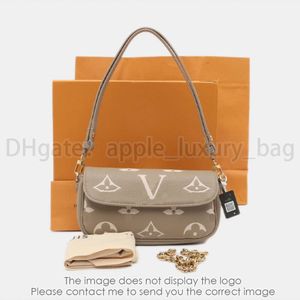 Luksusowy projektant torebek Portfel na łańcuchu Ivy Women's Crossbody Bag M82211 Empire skórzana torba Little Tote Bag Fashion Wysokiej jakości torba na ramię L B372024-8 V