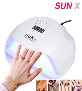 Tamax Sun x 54W UVランプゲルネイルランプLEDアイスランプネイルドライヤーマニキュアツールすべての硬化ネイルジェルポーランド