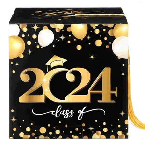 Party Supplies Graduation Season Card Box Picture Props Boxes Po Holder Favor