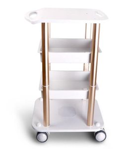 Ny Trolly Iron Frame Monterad Holder Roller Cart för Cavitation Lipo Laer Slimming Salon Spa Beauty Machine4230829