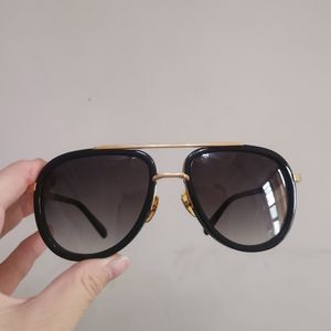 Óculos de sol pilotos vintage mach ouro/gradiente cinza homens óculos de sol designer feminino olho de verão tons de verão sunnies Lunettes de soleil uv400 yewear