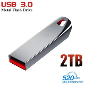 Adaptador Original USB Flash Drive 2TB USB 3.0 Capacidade real 1 TB 512 GB Drive de alta velocidade Disco de flash 520MB/S para laptop/PC