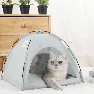 Camas de gato móveis de gato tenda de gato suprimentos de gatos camas de animais de estimação coisas de almofada capas acessorios casas de cama a bandeja casas de petkit