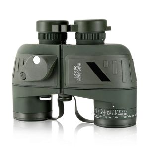 Optics Apexel 10x50 Marine Binoculars for Adults with Rangefinder Compass Hunting Binoculars for Boating Navigation Nitrogen Waterproof