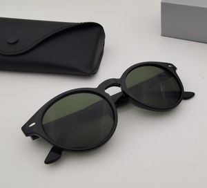 Högkvalitativ randig cirkel solglasögon Steampunk Men Kvinnor Brand Designer Glassar Oculos de Sol Shades UV Protection With Box5034919