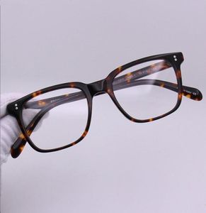 Men óculos ópticos feminino designer de marca óculos de moldura quadrada vintage Óculos para femininos de myopia myopia molduras com copos CAS5787911