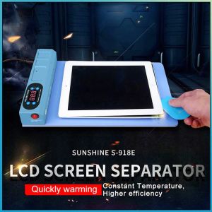 Troffel Sunshine S918E LCD Blue Screen Splitter Värme Steg Separator Pad för iPhone iPad LCD -skärmavskiljarverktyg