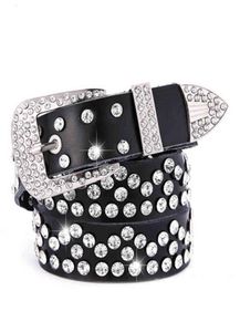 BB Simon Belts Bling Rhintone 다이아몬드 벨트 여성 0123451242378