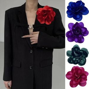 Broszki moda duże kwiat broszka w swetra pin 14 cm ręcznie robiona sukienka