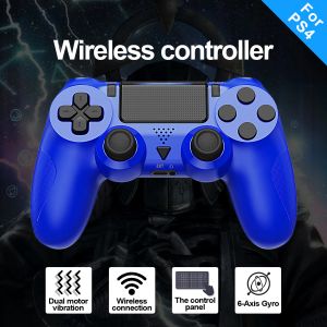 Jogo de camundongos joystick wireless para sony bluetooth controlador ps4 pro/slim/pc // ios/android gamepad 6axis gyro acessórios de jogos joypad