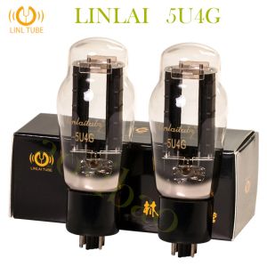 Förstärkare Linlai 5U4G Vakuumrörets rättelse Byt ut 274B 5Z3P 5AR4 5Z3P 5Z4P GZ34 Elektroniskt rörförstärkarkit DIY Audio Ventil