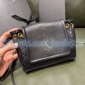 Högkvalitativ äkta läderdesigner crossbody väskor kvinnokedja pursar handväskor pochette axel topp lyx kvinnor kvällspåsar handväska 301p