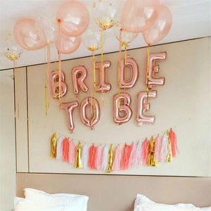 Украшение вечеринки невеста быть буквами воздушные шарики Te am foil balon diamond ring baloon свадьба день рождения декор для празднования празднования бакалавриата