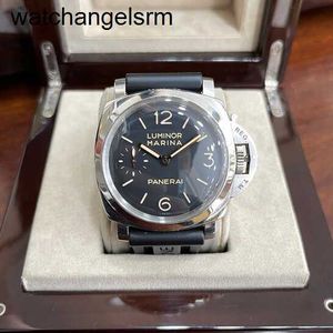 Ladies 'Bilek Saati Panerai Erkekler Luminor 1950 Serisi 47mm Çapı Manuel Mekanik Eğlence İş Lüks İzle Pam00422 Paslanmaz Çelik 47mm