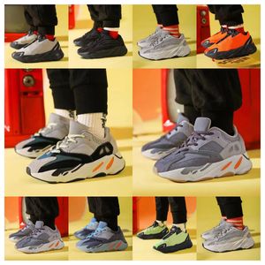 新しい高級デザイナーの子供Yezzey Yezys700S V2 SHOONT Courant Blush Desertutility Black Chaussures Toddler Kids Shoes Sneakers Ouest Enfant Boys et Poures Poures