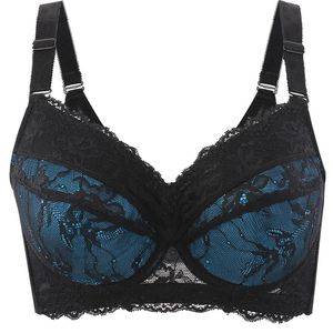 Reggiseno in pizzo leggermente foderato di donne a grandezza naturale 34 36 38 40 42 44 48 B C D E F G H 240430