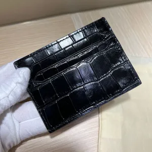 Kreditkortshållare Herrplånbok Luxury Designer äkta läder mini handväska pocket id clip original toppkvalitet mode kvinnors handväska skrivgåva med originallåda