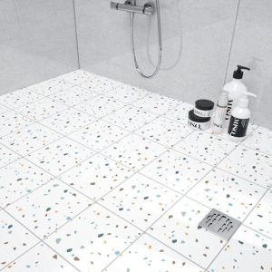 Adesivos adesivos autônomos adesivos de piso impermeável adesivos de parede de parede de renovação do banheiro telha anti -ladrilho Antislip piso