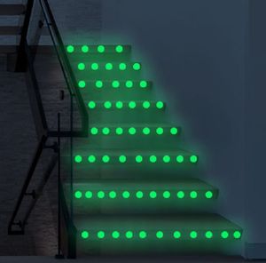 Luminöse Polka -Kreise Punkte Wandaufkleber für Kinderzimmer Deckenwandabziehbilder im dunklen Schale Runde Kunst Wandbild 4019916 leuchten
