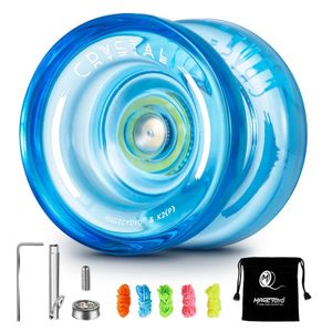 Yoyo Magicyoyo Responsive Crystal Yoyo K2 Plastik Yo für Kinder Anfänger Ersatz nicht reagierende Lager für Advancer