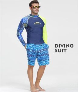 Suits For Men Longsleeved Snorkeling Wetsuit Diving suit Sunproof Surfing wetsuits jellyfish suit Beach swimwear