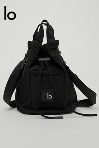 LO Crossbody Bag Leisure Sports Black Phone Bag Women's Portable Shopping Makeup Bag Women's Outdoor Fanny Pack