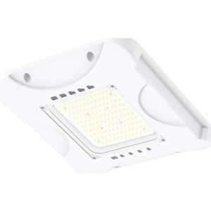 調整可能な天井灯を備えた150WのLEDキャノピーライト-3000K/4000K/5000K、21000LM、IP65屋外カーポートライトLEDショップ用