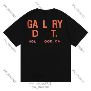American Menps Mens T Shirt Luxury GalleryDept Shirt Cotton Men and Womens Couples Short Sleeve Top Breattable and Sweat-Absorbering High-kvalitet version 1407