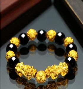 新しいSpringsummer 2020 Shajin Mythical Wild Animal Real Hand Kylin Bracelet Lovers Black Yao Pi Qiu Men and Women Pi Xiu Bead 2069755