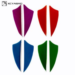 Darts 50 Pcs 2 Inch Turkey Feather Arrow Fletching Bow Archery Fletches Right / Left Wings DIY for Bow and Arrow Accessories