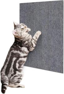 Houses Cat Scratching Mat Cat Scratch Post Cat Carpet Replacement for Cat Tree Shelves Trimmable SelfAdhesive Cat Couch
