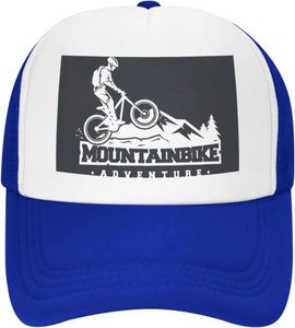 Ball Caps Fun Mountain Bike Sun Net Hat Summer Outdoor Baseball C Cool Truck Hat Mens and Women Sun Ochrona J240506
