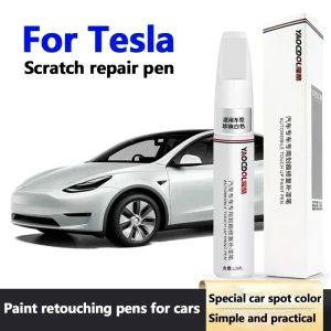 Autos für Tesla Modell 3 y x S Autofarbe Reparaturenstiftauto Black White Tesla Rad Lack Reparaturen Reparatursatz