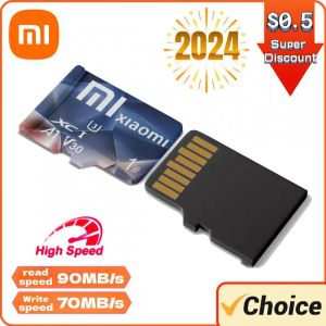 Stick Xiaomi SD Card Class 10 V10 V30 V60 V90 U3 UHSII 32GB 64GB 128GB 256 GB 512GB Hög hastighet 4K 8K Memory Card för kamera PC