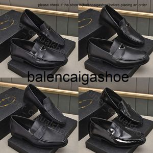 pradshoes herrar prades designer pradess skor mode loafers äkta läder män affärskontor arbetar formell klänning varumärke bröllop platt storlek 38-44