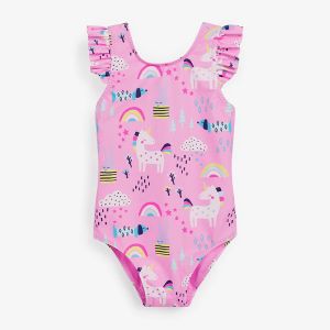 Costumi da bagno carino bambina unicorno costumi da nuoto 1 anno ragazze cartone animato ptinted rifflebutt che nuotano neonato neonato sport senza costume da nuoto