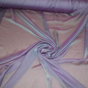 Kleider 3/5/10 m weich schillernden Chiffon Voile Stoff transparent zwei Tonpolyester Drapingmaterial für Braut und Kleid