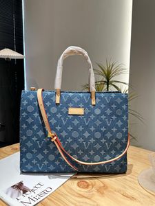 TOTE TOAK Designer torba klasyczna dżinsowa pakiet zakupów dużych pojemności sprzęgła torebka crossbody pakiety żarowe torby na ramię