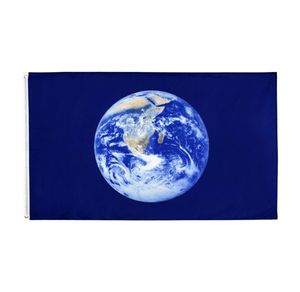 Earth Day Flag Direct Factory Whole Stock 3x5ft 90x150 cm 100 Polyest für hängende Dekoration USA Banner3131015